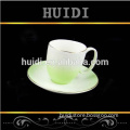 New product bulk china tea cup and saucer with beautiful design for hotel